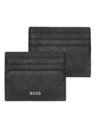 Hugo Boss Crna kozna futrola za kartice Hugo Boss Classic HLC416A