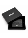 Hugo Boss Crna kozna futrola za kartice Hugo Boss Iconic HLC421A