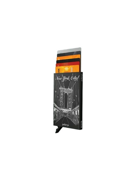 Pularys Futrola za dokumente Pularys Brooklyn crna aluminij 194110801