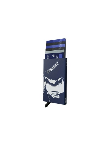 Pularys Futrola za dokumente Pularys I´d Rather Be Camping plava aluminij 192410804
