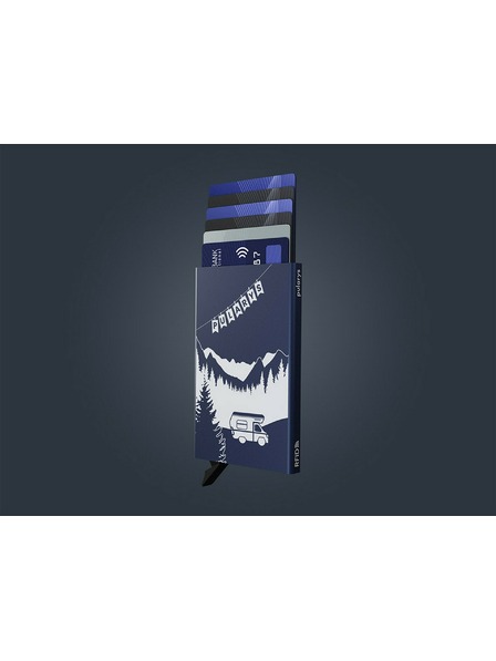 Pularys Futrola za dokumente Pularys I´d Rather Be Camping plava aluminij 192410804