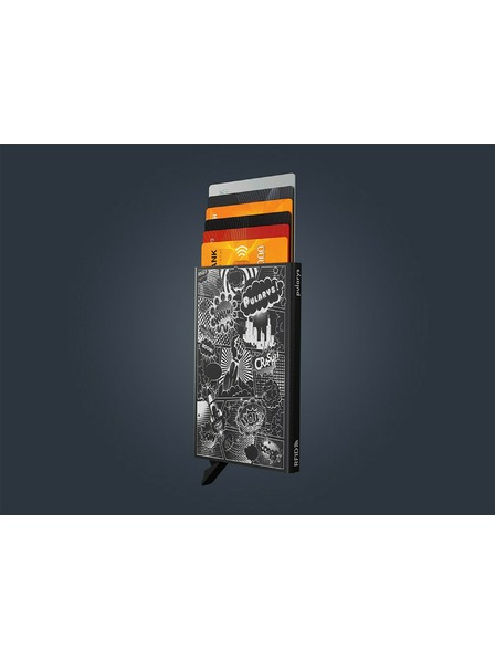Pularys Torbica za dokumente Pularys Action Comics crna aluminij 191610801