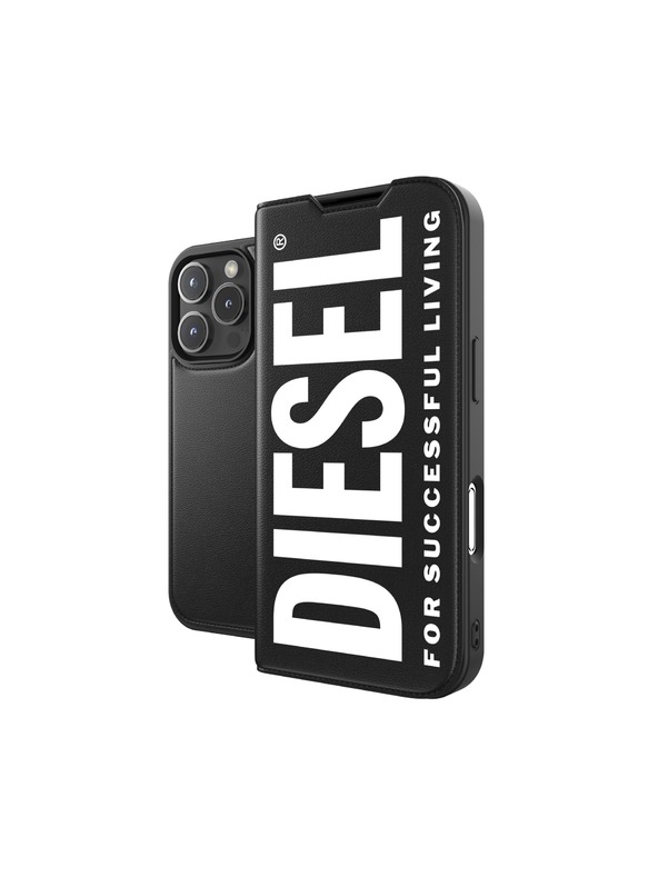 Diesel Diesel torbica za iPhone 16 Pro s Magsafe crno-bijela 60132