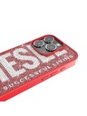 Diesel Diesel zaštita za iPhone 16 Pro s kristalima Swarovski crvena 60188