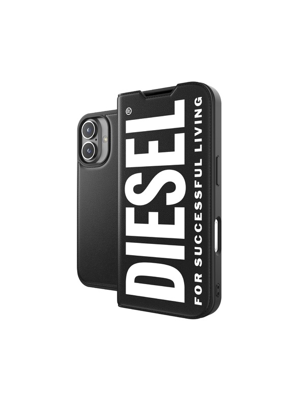 Diesel Diesel torbica za iPhone 16 s Magsafe crno-bijela 60131