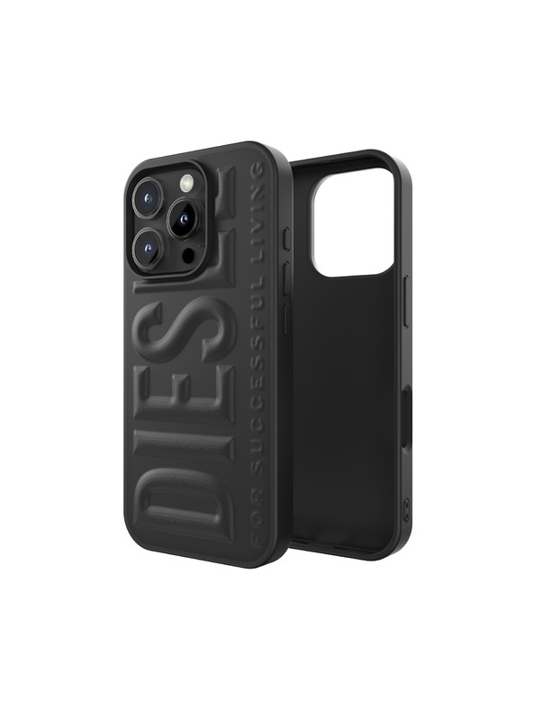 Diesel Diesel 3D zaštita za iPhone 16 Pro Biscotto crna 60210