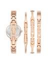 Anne Klein Ružičasto zlatni ženski komplet sata i nakita Anne Klein