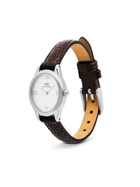 Daniel Wellington Ženski sat Daniel Wellington Ophelia Mini Lizard Guilloché kožni DW00100888