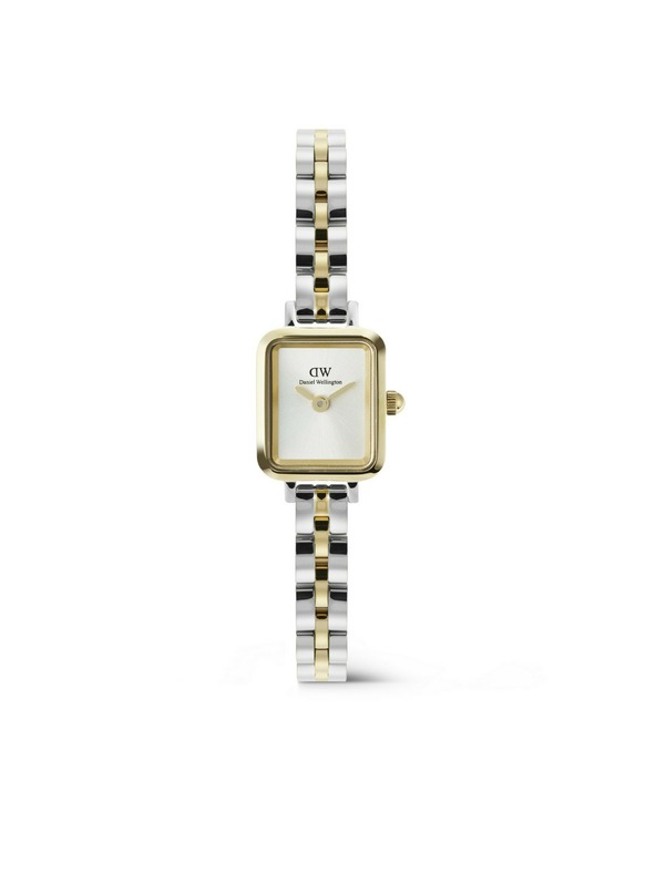 Daniel Wellington Ženski sat Daniel Wellington Quadro Mini Arch 3-Link kvadratni DW00100925