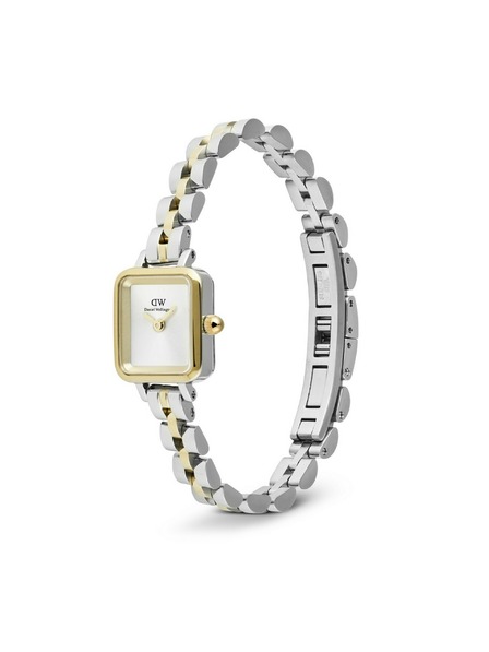 Daniel Wellington Ženski sat Daniel Wellington Quadro Mini Arch 3-Link kvadratni DW00100925