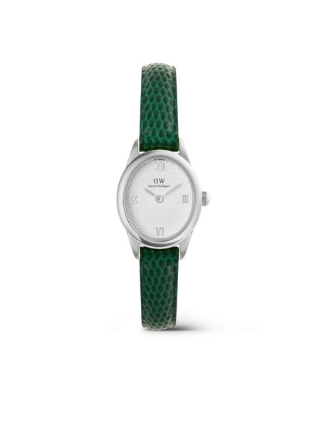 Daniel Wellington Ženski sat Daniel Wellington Ophelia Mini Lizard Guilloché kožni DW00100889