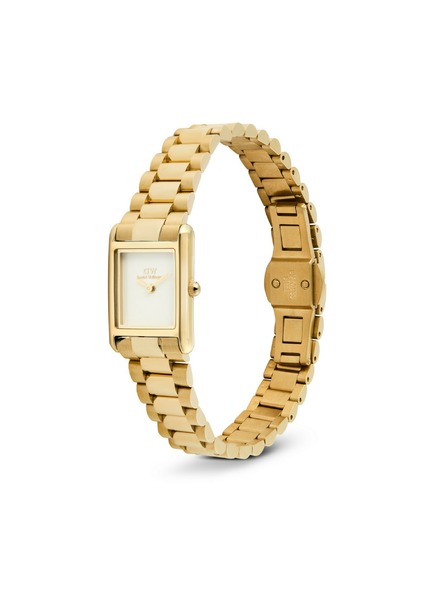 Daniel Wellington Ženski sat Daniel Wellington Bound Mini 3-Link kvadratni DW00100931