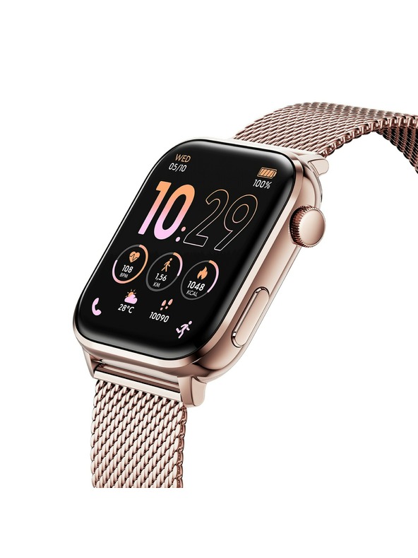 Ice-Watch Ženski pametni sat ICE smart 3.0 Rose gold Milanese