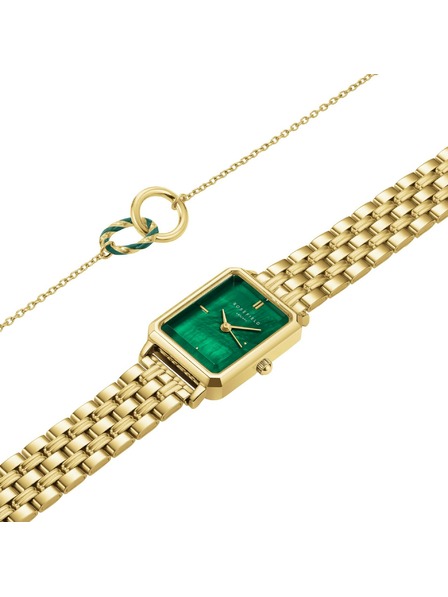 Rosefield Poklon set Rosefield XS Emerald satova i Emerald narukvice OEGED-X288