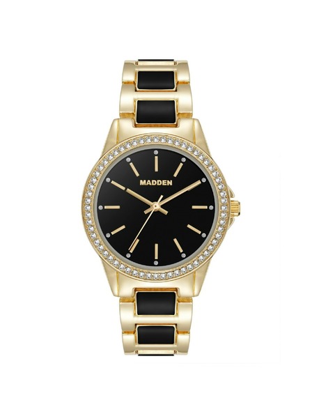 Steve Madden Ženski okrugli satovi Steve Madden SM/8108BKGPM