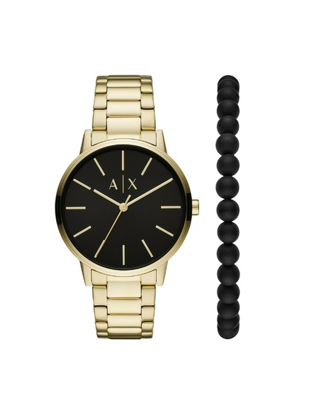 Armani Exchange Poklon set sata i narukvice Armani Exchange CAYDE AX7119