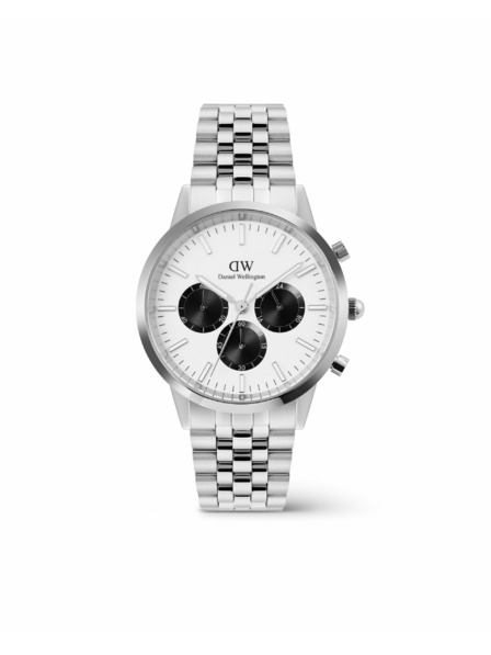 Daniel Wellington Muški sat Daniel Wellington Iconic Chronograph Arch 5-Link Panda DW00100872