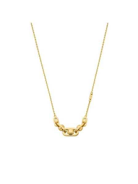Michael Kors Srebrna pozlaćena ogrlica Michael Kors MKC170800710