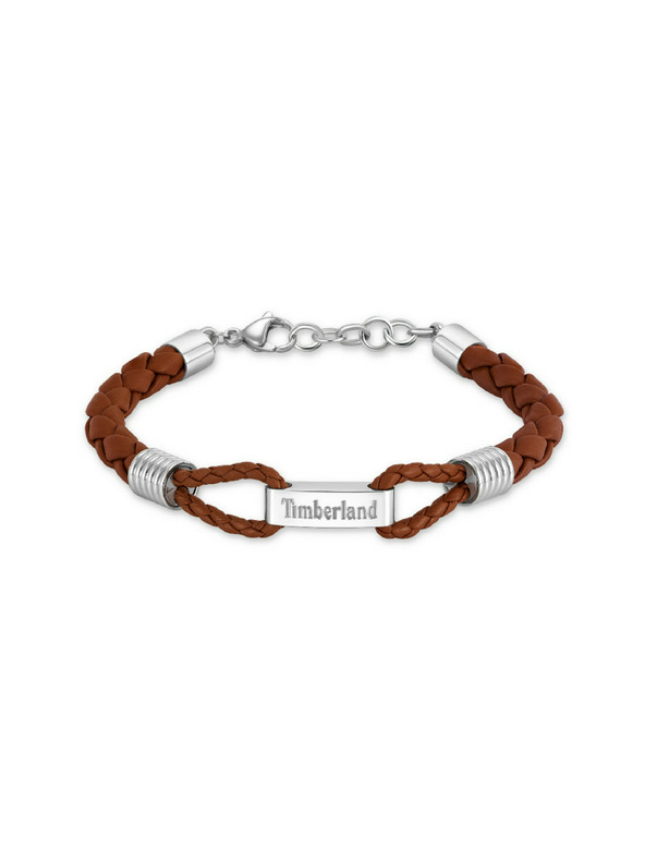 Timberland Timberland muški kožni narukvica smeđa TDAGB0003001