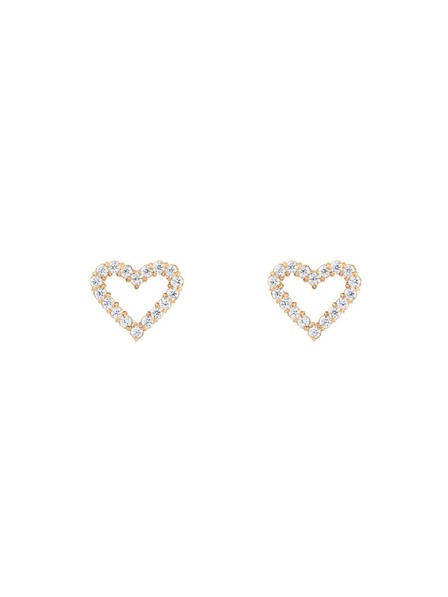 Daniel Wellington Ženski čelični naušnici Daniel Wellington Mirelle Heart DW00401609