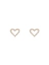 Daniel Wellington Ženski čelični naušnici Daniel Wellington Mirelle Heart DW00401609