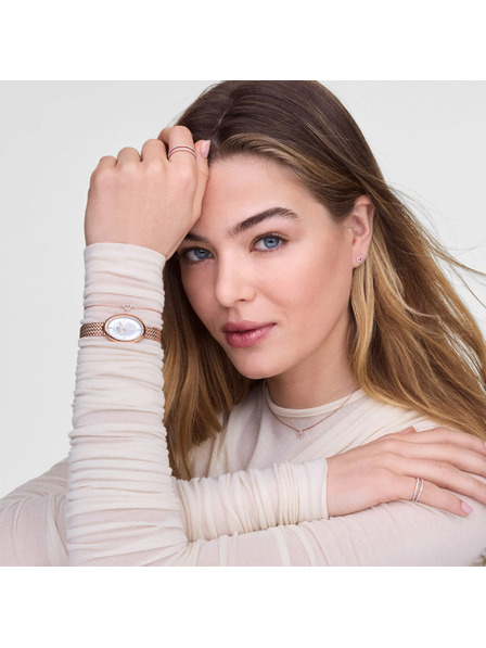 Daniel Wellington Ženski čelični naušnici Daniel Wellington Mirelle Heart DW00401609