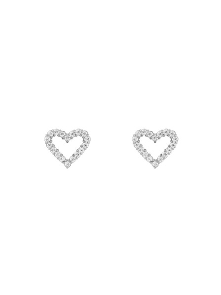 Daniel Wellington Ženski čelični naušnici Daniel Wellington Mirelle Heart DW00401610