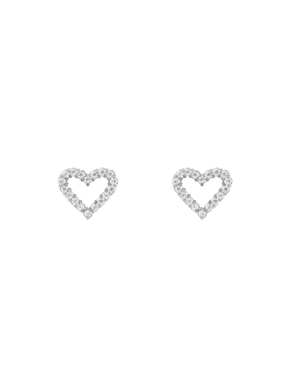 Daniel Wellington Ženski čelični naušnici Daniel Wellington Mirelle Heart DW00401610