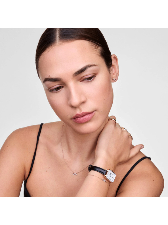 Daniel Wellington Ženski čelični naušnici Daniel Wellington Mirelle Infinity DW00401615