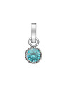 Rosefield Rosefield privjesak srebrne boje Birthstone March color