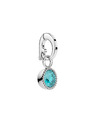 Rosefield Rosefield privjesak srebrne boje Birthstone March color