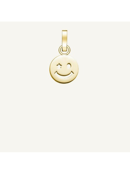 Rosefield Rosefield privjesak u zlatnoj boji Mini Smiley PE-Gold-Smiley S