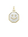 Rosefield Rosefield privjesak u zlatnoj boji Smiley Octagon PE-Gold-Smiley M