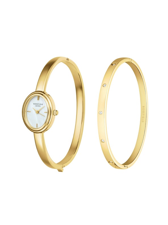 Rosefield Poklon set Rosefield Studio Bangle sat i Crystal Bangle kruti narukvicu BWGCG-X293
