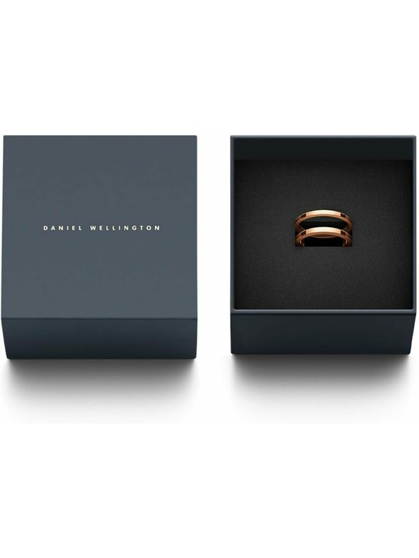 Daniel Wellington Ženski dvostruki čelični prsten Daniel Wellington Elan DW00400117