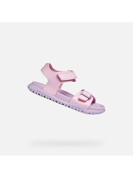 Geox Ružičaste djevojčinske sandale Geox Sandal Fusbetto