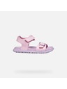 Geox Ružičaste djevojčinske sandale Geox Sandal Fusbetto