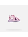 Geox Ružičaste djevojčinske sandale Geox Sandal Fusbetto