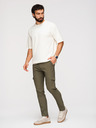Ombre Clothing Muške hlače REGULAR sa cargo džepovima - tamno maslinasto zelene V1 P1515 Ombre Clothing
