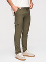 Ombre Clothing Muške hlače REGULAR sa cargo džepovima - tamno maslinasto zelene V1 P1515 Ombre Clothing