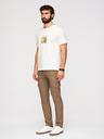Ombre Clothing Muške hlače REGULAR sa cargo džepovima - maslinasta boja V2 P1515 Ombre Clothing