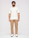 Ombre Clothing Muške hlače REGULAR sa cargo džepovima - svjetlo smeđe V4 P1515 Ombre Clothing