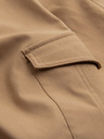 Ombre Clothing Muške hlače REGULAR sa cargo džepovima - svjetlo smeđe V4 P1515 Ombre Clothing