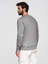 Ombre Clothing Muška majica BASIC sa okruglim izrezom - siva Ombre Clothing