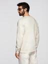 Ombre Clothing Muška majica BASIC sa okruglim izrezom - kremasta Ombre Clothing