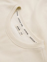 Ombre Clothing Muška majica BASIC sa okruglim izrezom - kremasta Ombre Clothing