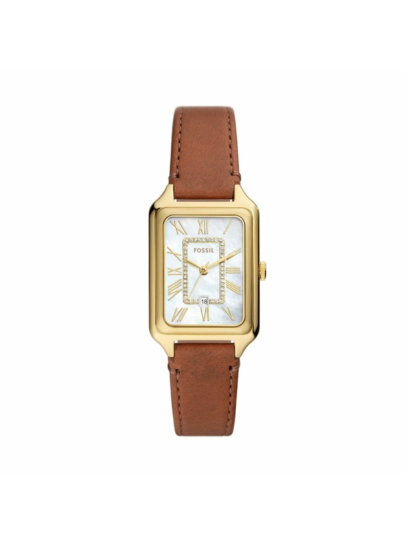 Fossil Ženski kvadratni sat Fossil Raquel ES5307