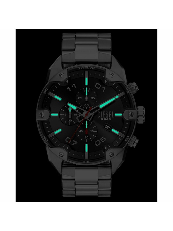 Diesel Muški sat Diesel Spiked Chronograph DZ4709