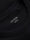 Ombre Clothing Crna muška majica s Ombre Clothing printom