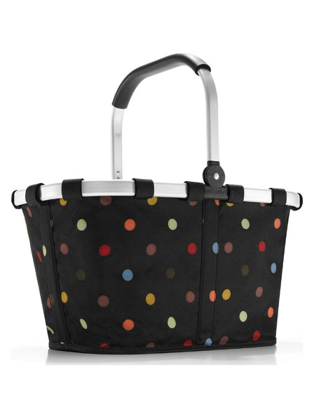 Reisenthel Crna točkasta shopping košara Reisenthel Carrybag